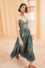 ULLA JOHNSON Phoebe Dress - Jade US4 NZ8