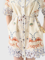 ANTIPODEAN Matchmakers Yoke Shirt - Cloud Sz8