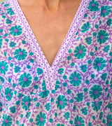 ASPIGA Mykonos Maxi Dress - Green/Lilac SzXL