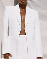 SCANLAN THEODORE Tailored Jacket - White Sz Small