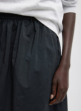 TIBI Pull On Full Skirt - Black SzM