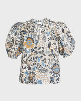 ULLA JOHNSON Imari Top - Clematis US6 NZ10