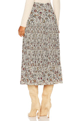 VERONICA BEARD Levine Midi Skirt - Whitestone US10 NZL