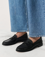 RAG AND BONE Carter Leather Loafer - Black EU39.5