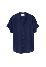 XIRENA Channing Shirt - Navy SzXS