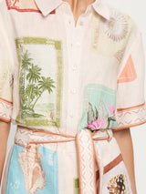 Kivari Coastline Playsuit - Multi Sz8