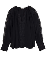 A.L.C Carlota  Silk Top - Black Sz4 NZ8