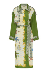 ALÉMAIS Bath House Trench - Multi Sz10
