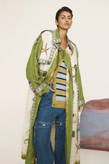 ALÉMAIS Bath House Trench - Multi Sz10