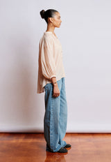 MAHSA Everyday Blouse - Liberty Blush SzXS