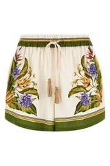 FARM RIO Tropical Scarf Shorts - Sand SzS