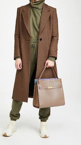TORY BURCH Lee Radziwell Double Bag - Clam Shell
