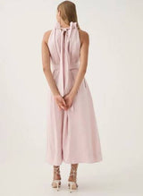 AJE Mariel Trapeze Midi Dress - Soft Pink Sz6
