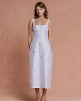 LOVAAN Camilla Dress - Lilac Sz10