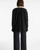 A.L.C Carlota  Silk Top - Black Sz4 NZ8