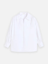 MALENE BIRGER Leonora Cotton Blouse - White Sz38 NZ10