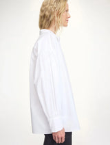 MALENE BIRGER Leonora Cotton Blouse - White Sz38 NZ10