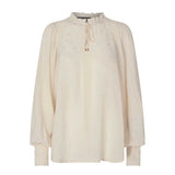 MOS MOSH Elsa Dot Blouse - Ecru SzXS