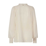 MOS MOSH Elsa Dot Blouse - Ecru SzXS