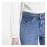 VANESSA BRUNO Nano Bootcut Jeans - Indigo Sz36 NZ Small