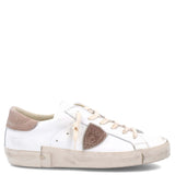 PHILIPPE MODEL PRSX Low Woman - Veau Pop Blanc Jaune EU 40