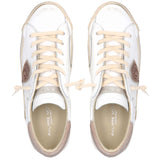PHILIPPE MODEL PRSX Low Woman - Veau Pop Blanc Jaune EU 40