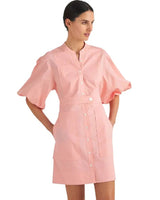 OROTON Utility Poplin Dress - Primrose Sz8