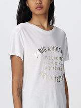 ZADIG & VOLTAIRE Walk Blason T-Shirt- White SzS