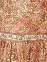 ZIMMERMANN Brighton Frill Hem Skirt - Paisley Sz2 NZ12