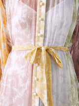 ZIMMERMANN Dancer Lantern Midi Dress - Multi Sz1 NZ10